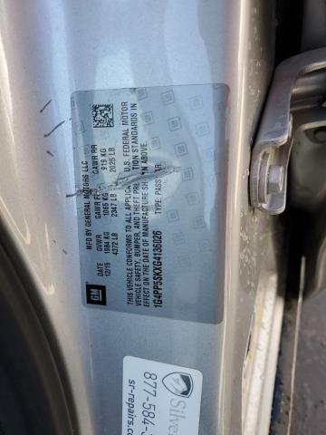 2016 Buick Verano VIN 1G4PP5SKXG4136026 Copart auction photo, side damage thumbnail 12