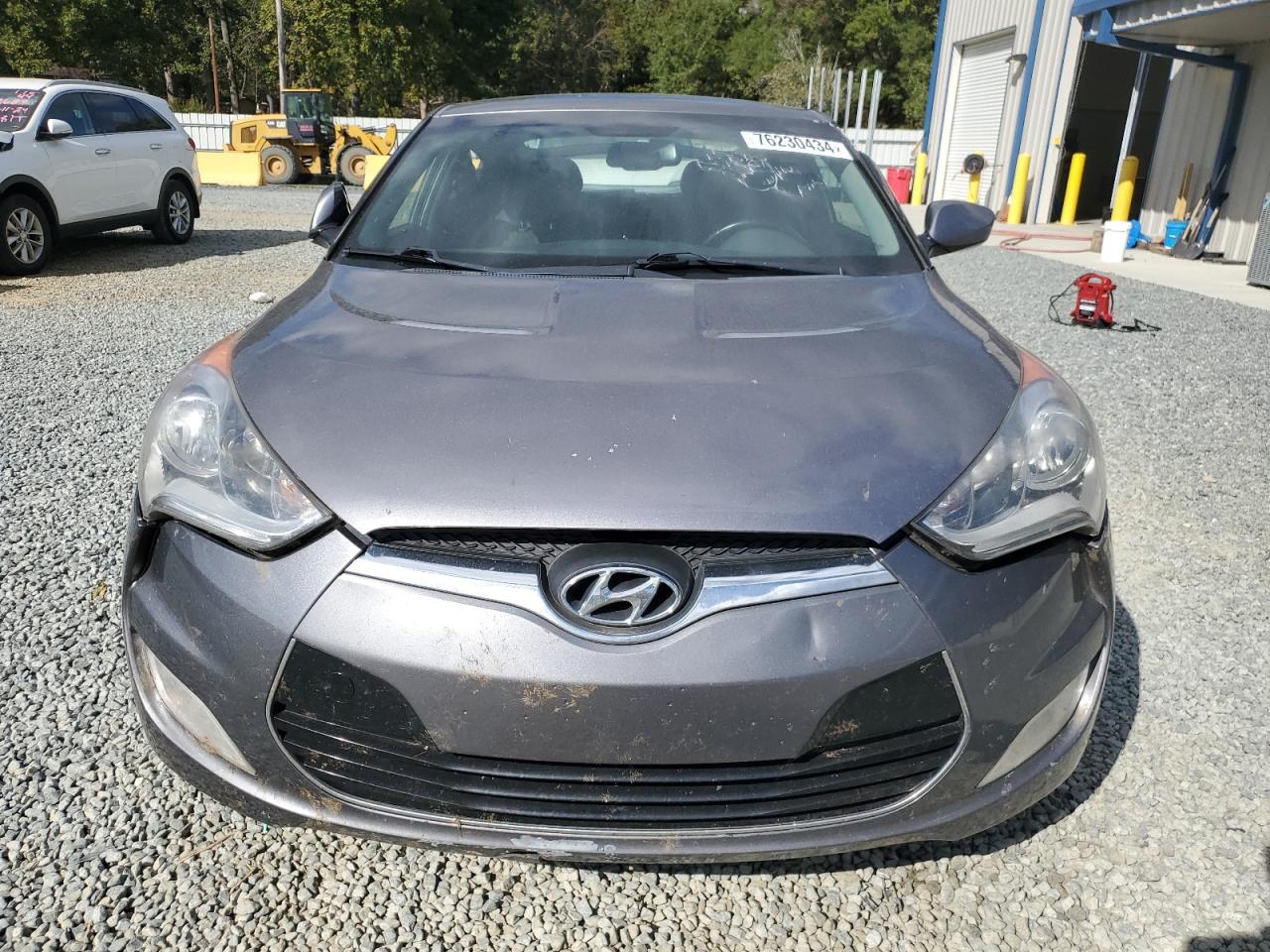 2015 Hyundai Veloster VIN KMHTC6AD2FU239099 Copart auction photo, side damage thumbnail 5