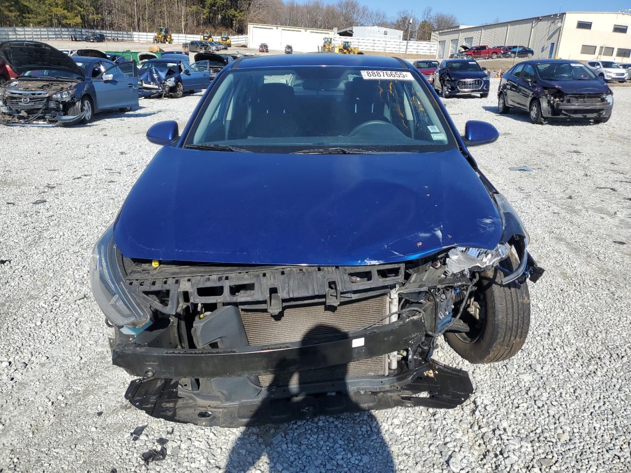 2020 Hyundai Accent VIN 3KPC24A62LE099255 Copart auction photo, front end damage thumbnail 5