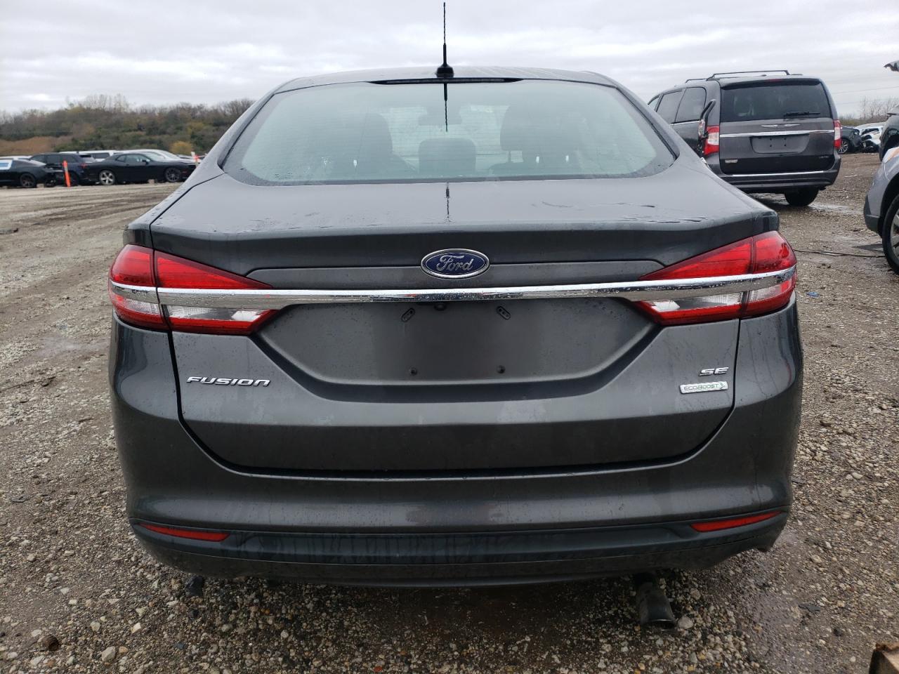 2017 Ford Fusion VIN 3FA6P0HD1HR304534 Copart auction photo, side damage thumbnail 6
