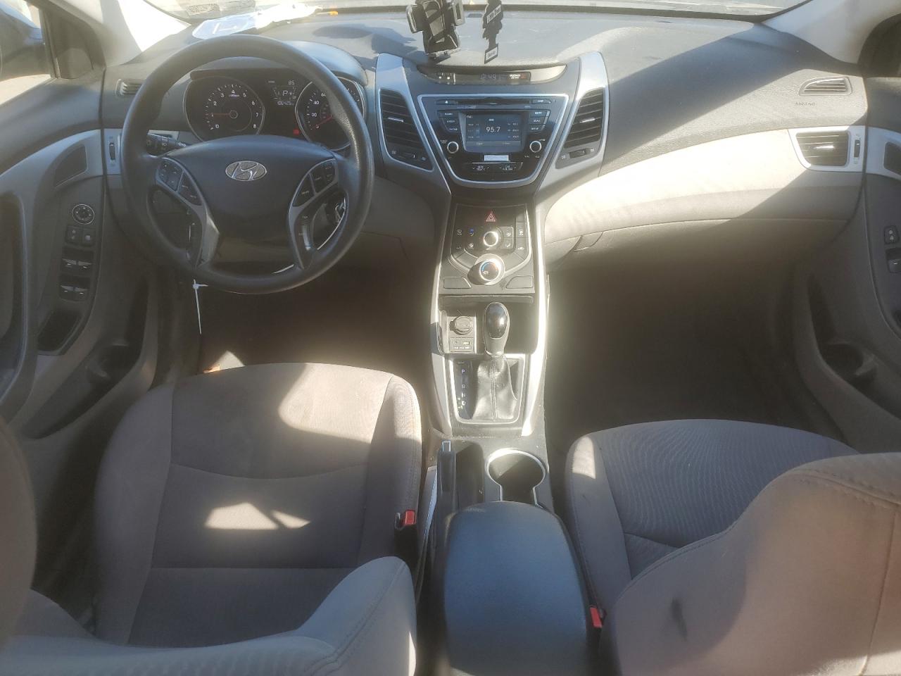 2016 Hyundai Elantra VIN 5NPDH4AE0GH762317 Copart auction photo, front end damage thumbnail 8