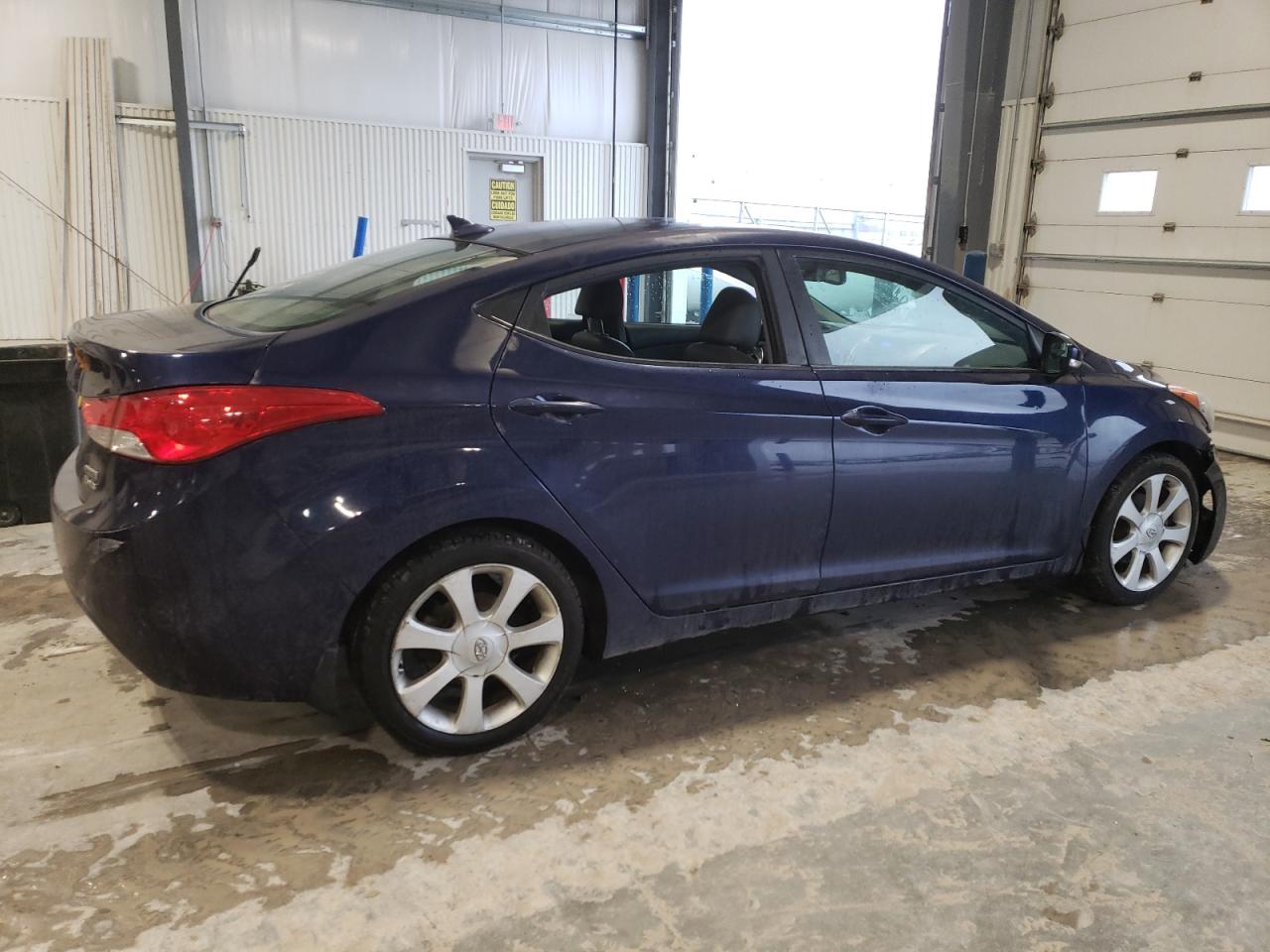 2013 Hyundai Elantra VIN 5NPDH4AE9DH229782 Copart auction photo, vandalism / front end damage thumbnail 3