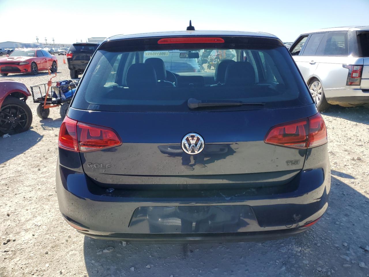 2015 Volkswagen Golf VIN 3VW217AU5FM033420 Copart auction photo, side damage thumbnail 6