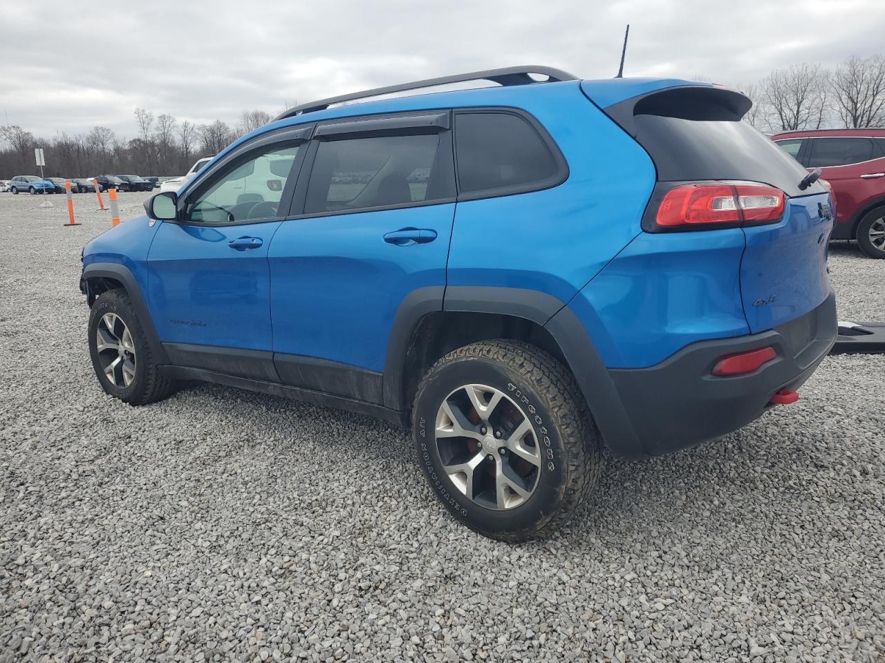 2017 Jeep Cherokee VIN 1C4PJMBB7HW665424 Copart auction photo, front end / undercarriage damage thumbnail 2