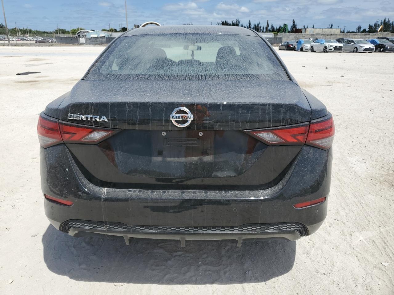 2020 Nissan Sentra VIN 3N1AB8BV3LY215696 Copart auction photo, side / minor dent/scratches damage thumbnail 6