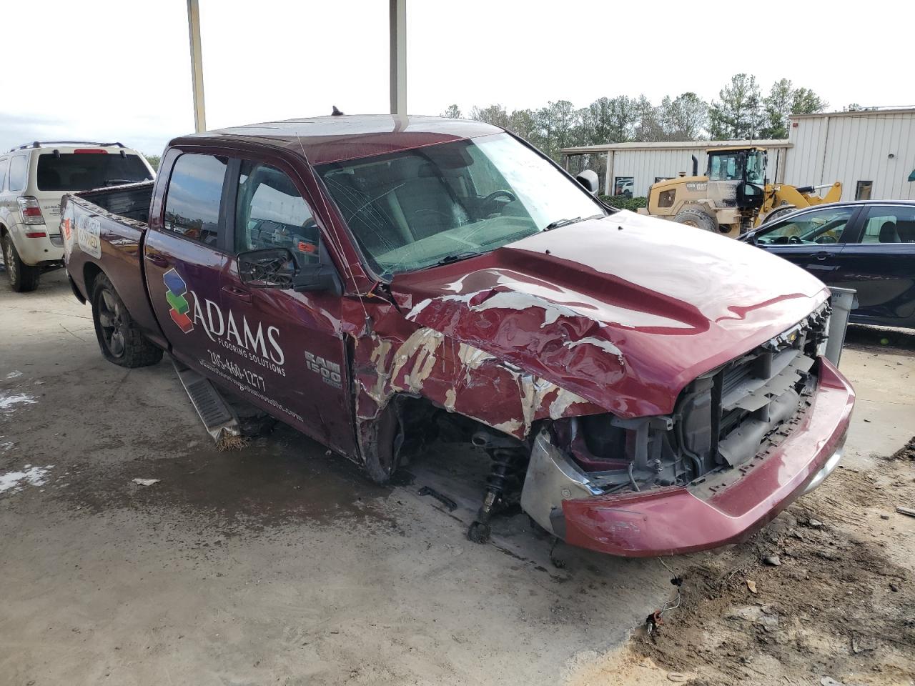 2019 RAM 1500 VIN 1C6RR7TTXKS714504 Copart auction photo, all over / undercarriage damage thumbnail 4