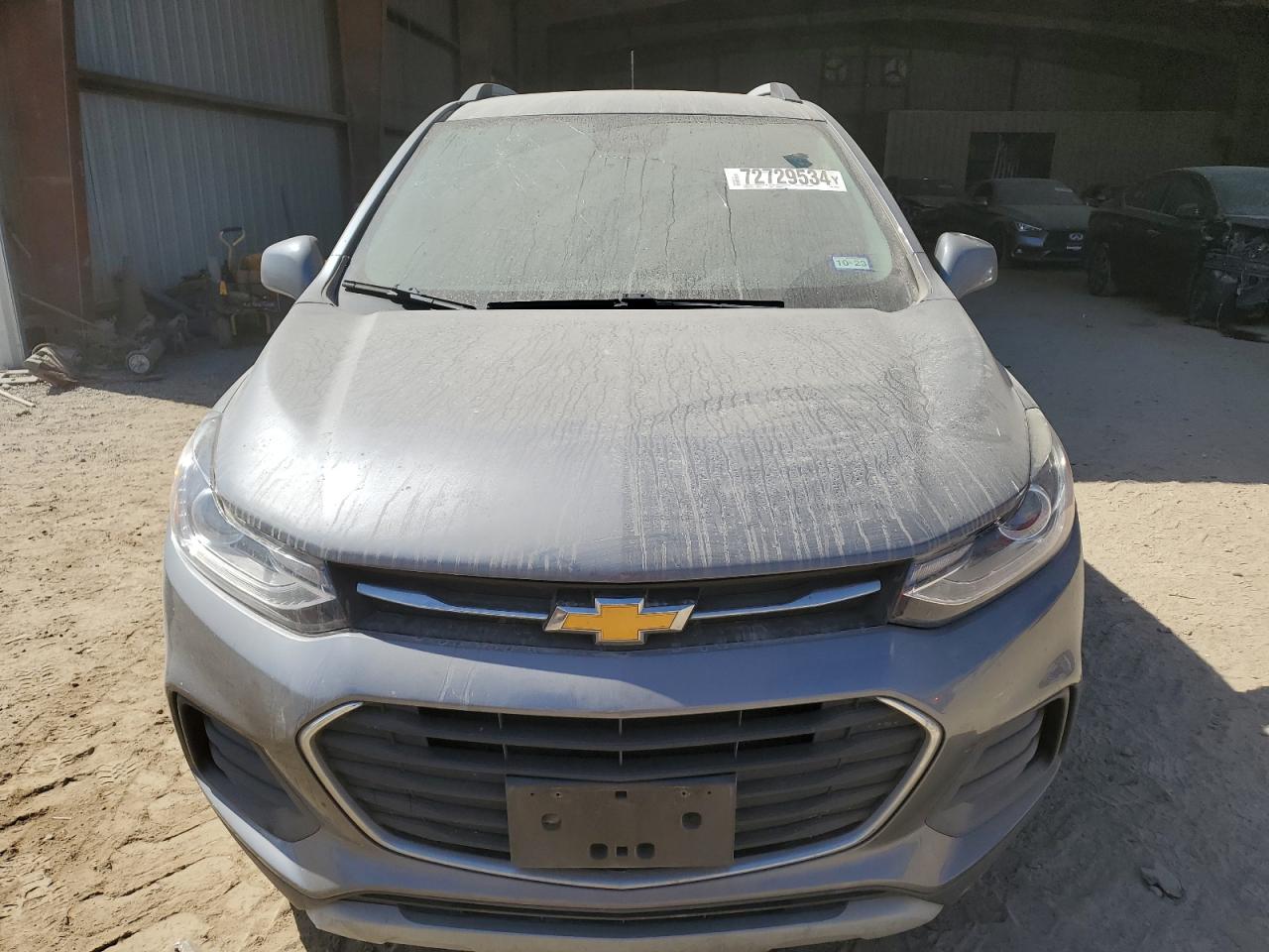2019 Chevrolet Trax VIN KL7CJLSB5KB947811 Copart auction photo, rear end / side damage thumbnail 5