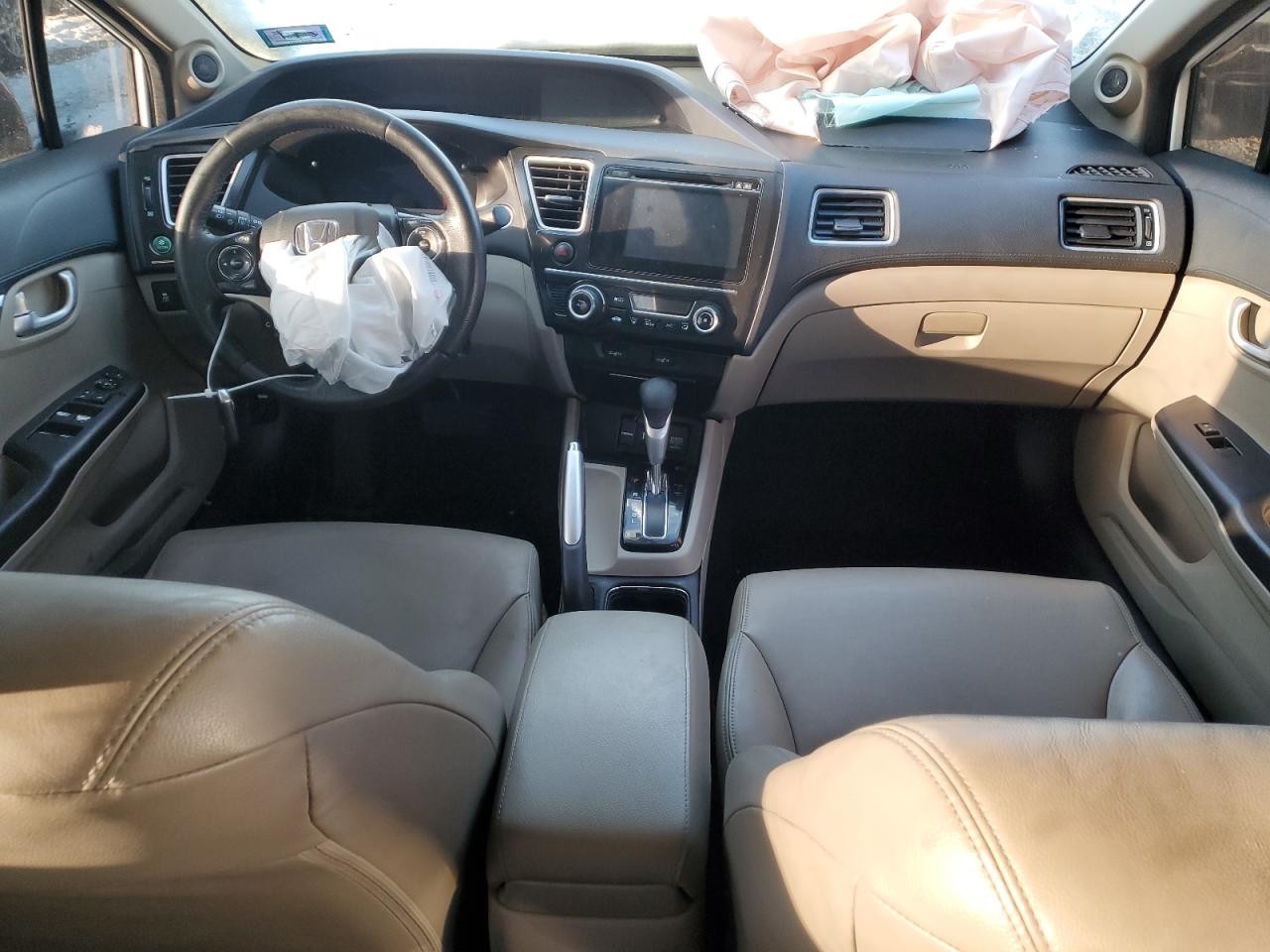 2015 Honda Civic VIN 19XFB2F99FE059053 Copart auction photo, front end damage thumbnail 8