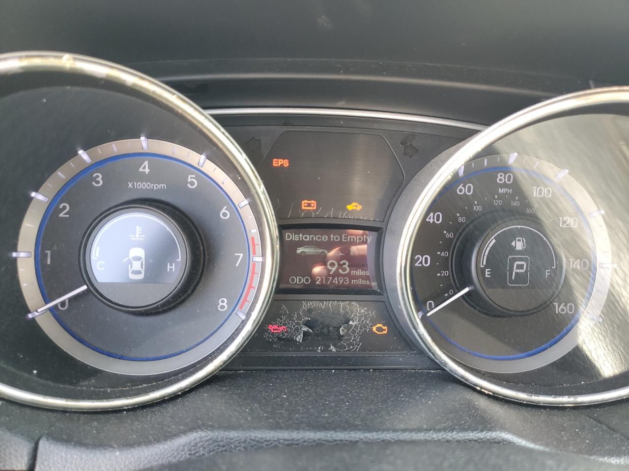2012 Hyundai Sonata VIN 5NPEC4AC3CH354907 Copart auction photo, mechanical / minor dent/scratches damage thumbnail 9