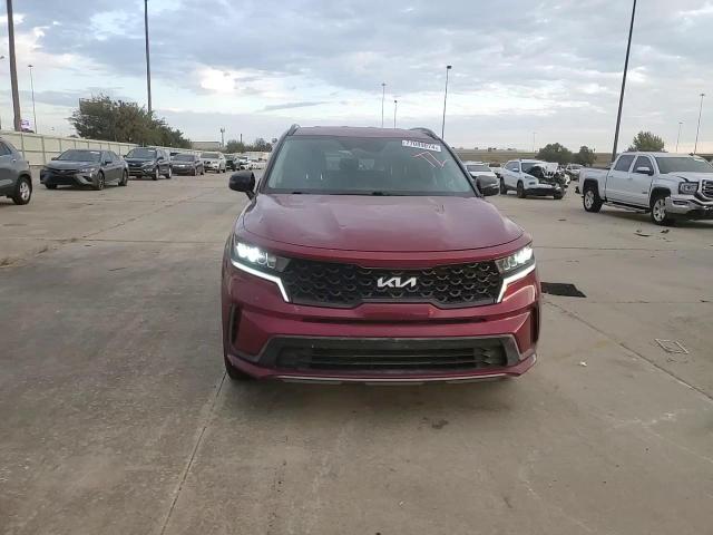 2022 KIA Sorento VIN 5XYRL4LC0NG141342 Copart auction photo, hail / minor dent/scratches damage thumbnail 11