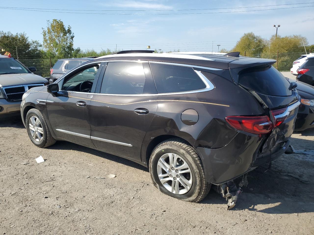 2018 Buick Enclave VIN 5GAERBKW2JJ190907 Copart auction photo, rear end / minor dent/scratches damage thumbnail 2