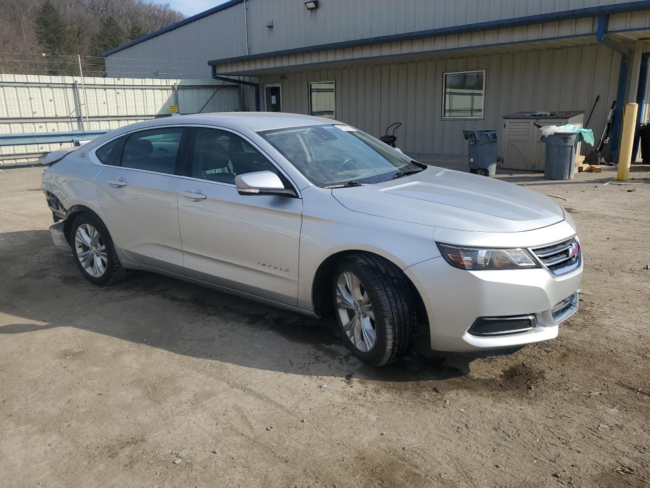 2014 Chevrolet Impala VIN 2G1125S30E9111544 Copart auction photo, rear end / side damage thumbnail 4