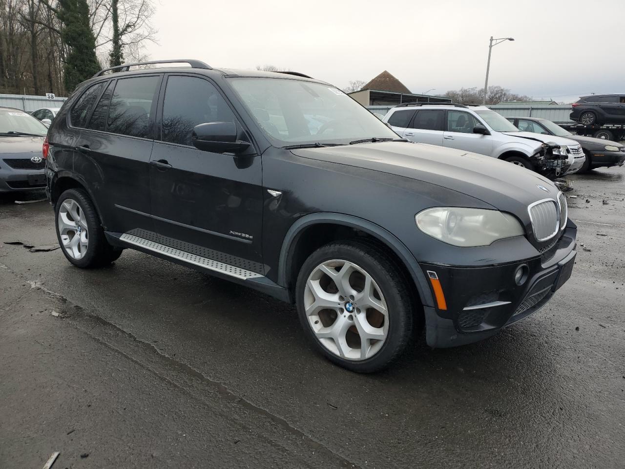 2011 BMW X5 VIN 5UXZW0C50BL661346 Copart auction photo, rear end damage thumbnail 4