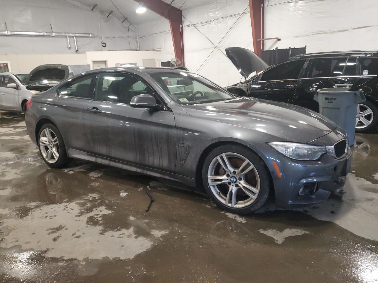 2016 BMW 4er VIN WBA3R5C56GK374020 Copart auction photo, front end / all over damage thumbnail 4
