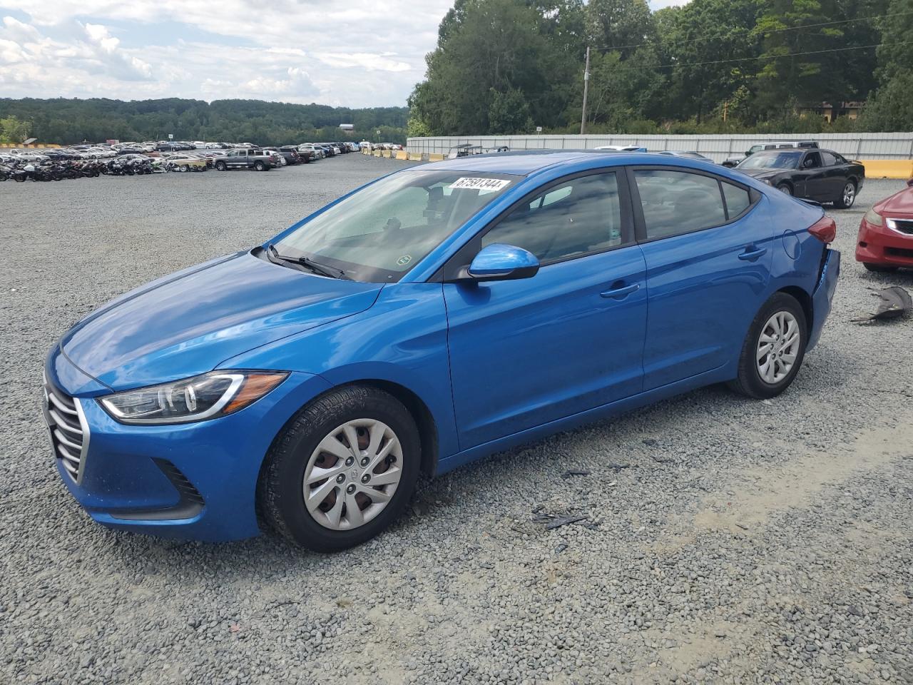 2017 Hyundai Elantra VIN 5NPD74LF1HH165350