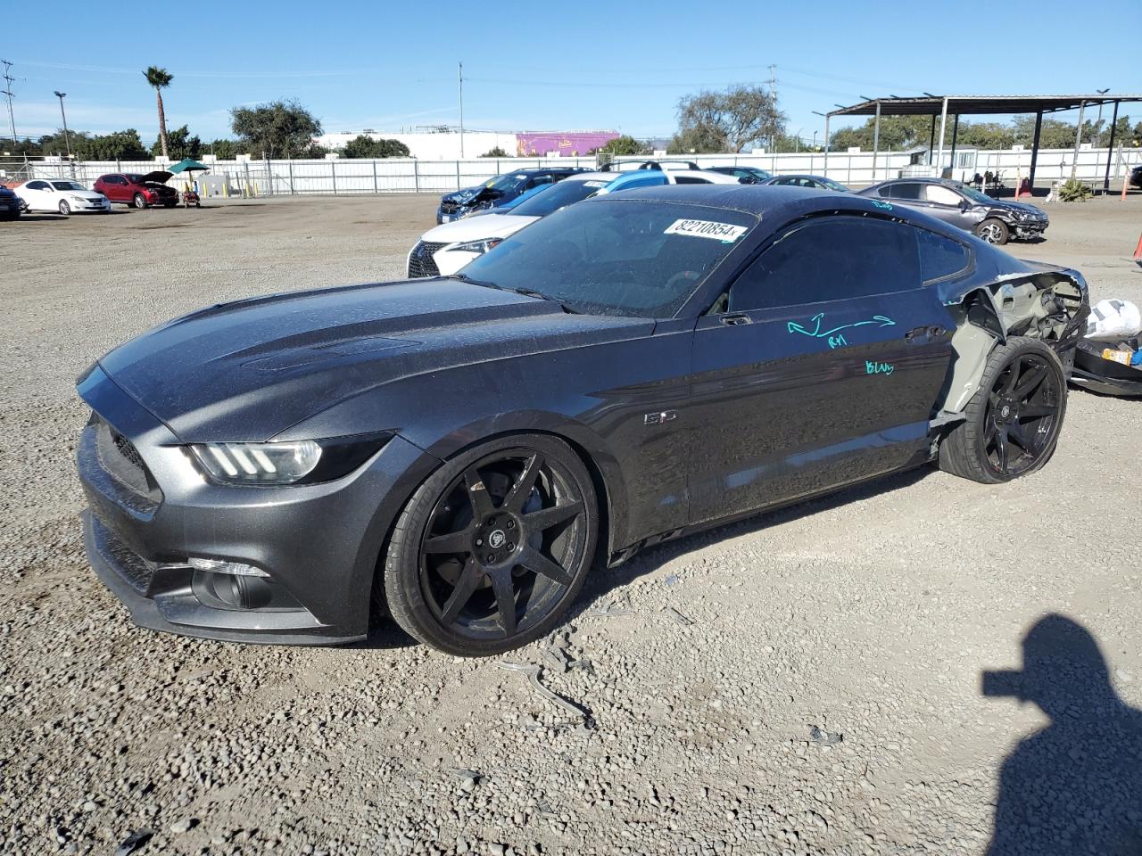 2016 Ford Mustang VIN 1FA6P8CF7G5256949