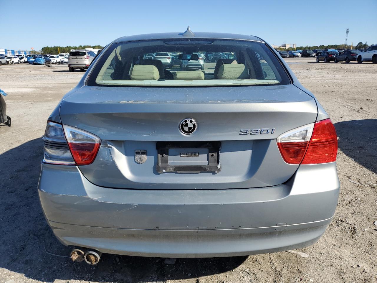 2006 BMW 3er VIN WBAVB33516KS37065 Copart auction photo, side damage thumbnail 6