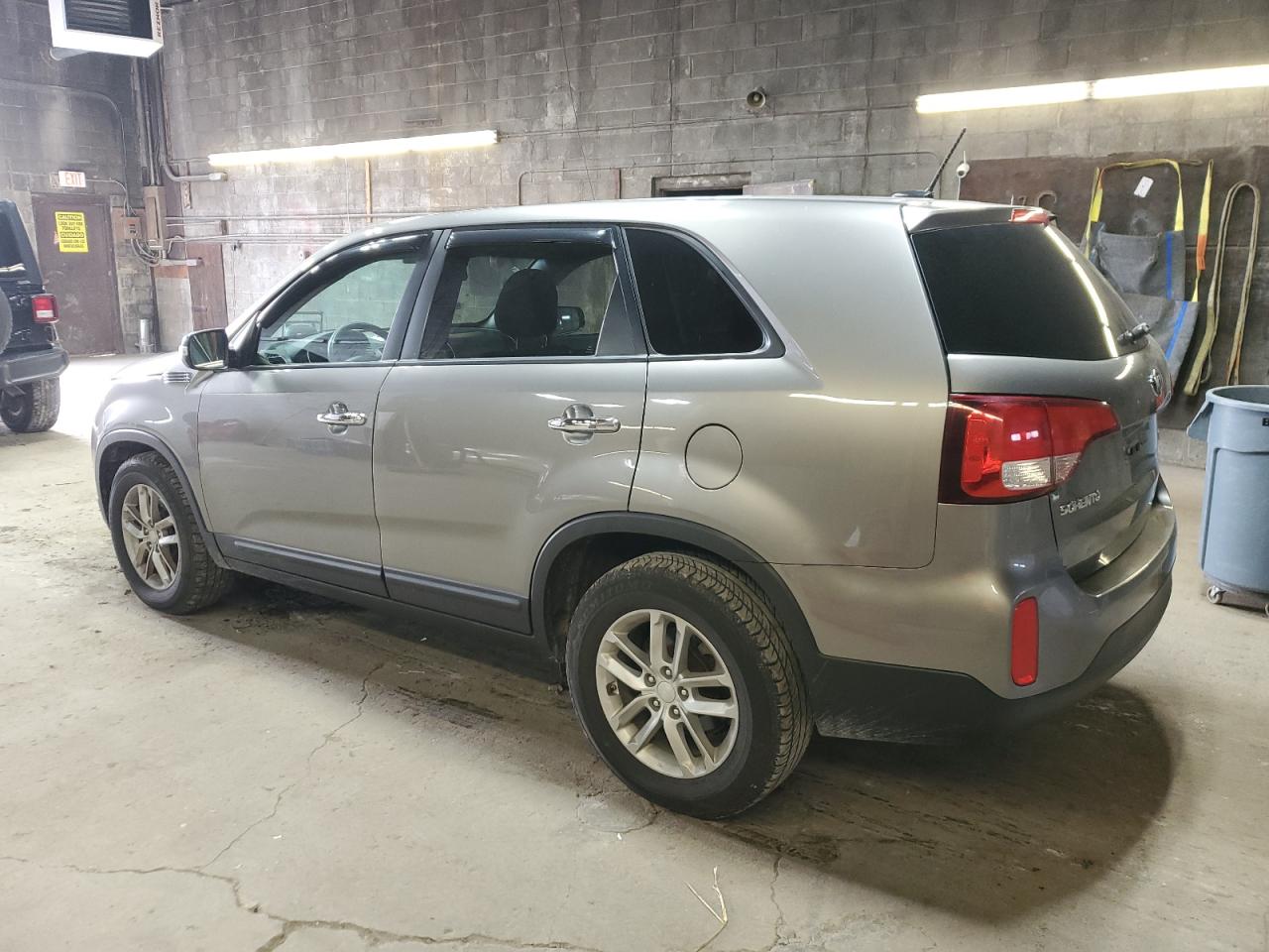 2014 KIA Sorento VIN 5XYKT3A60EG529194 Copart auction photo, undercarriage damage thumbnail 2
