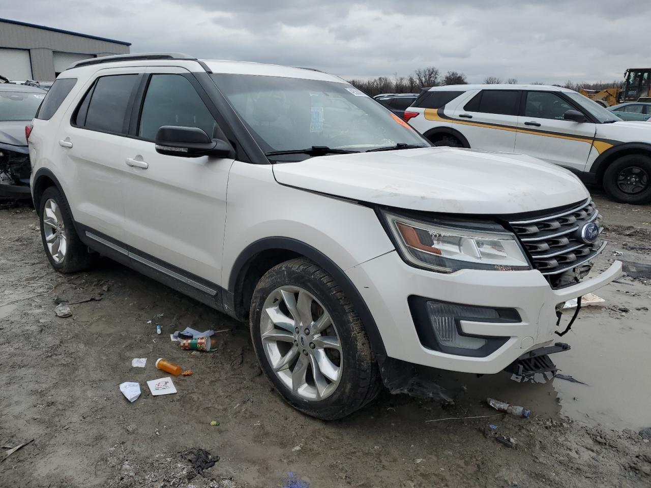 2017 Ford Explorer VIN 1FM5K8D80HGA72507 Copart auction photo, front end damage thumbnail 4