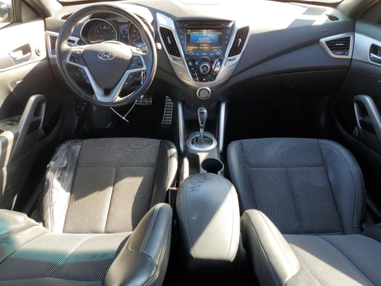 2016 Hyundai Veloster VIN KMHTC6AD8GU280595 Copart auction photo, front end damage thumbnail 8