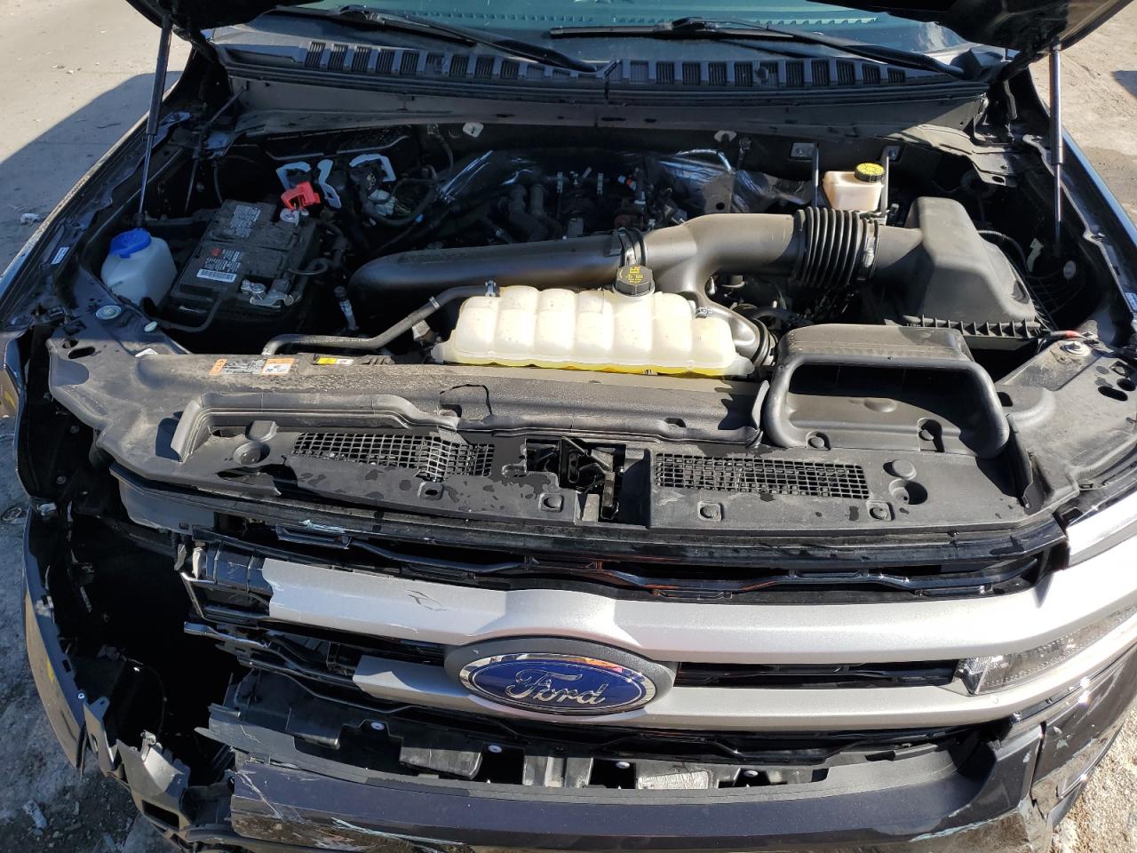 2023 Ford Expedition VIN 1FMJU1J81PEA66116 Copart auction photo, front end / side damage thumbnail 12