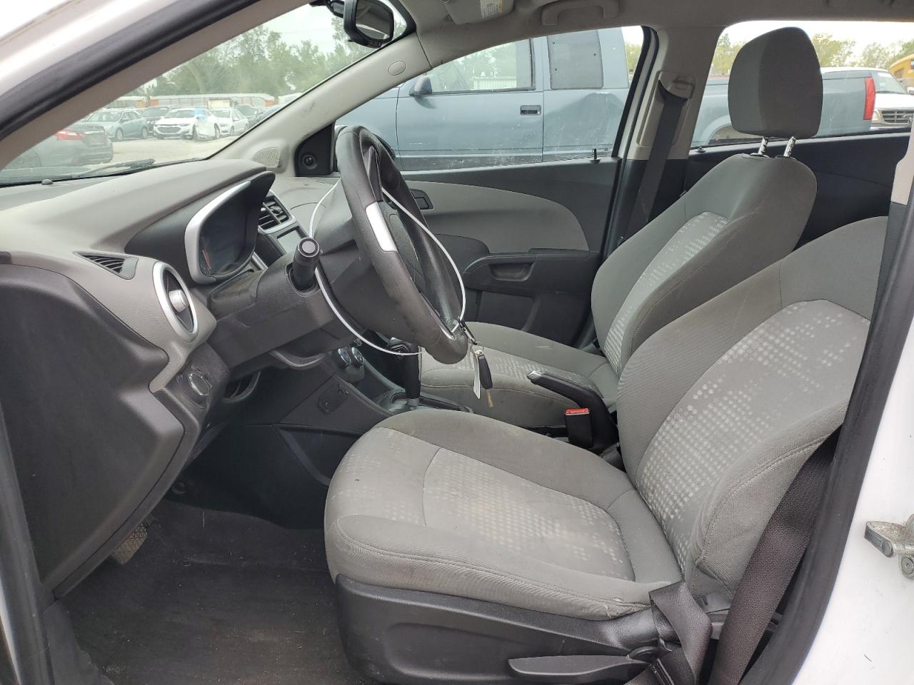 2017 Chevrolet Sonic VIN 1G1JG6SH8H4147900 Copart auction photo, all over damage thumbnail 7