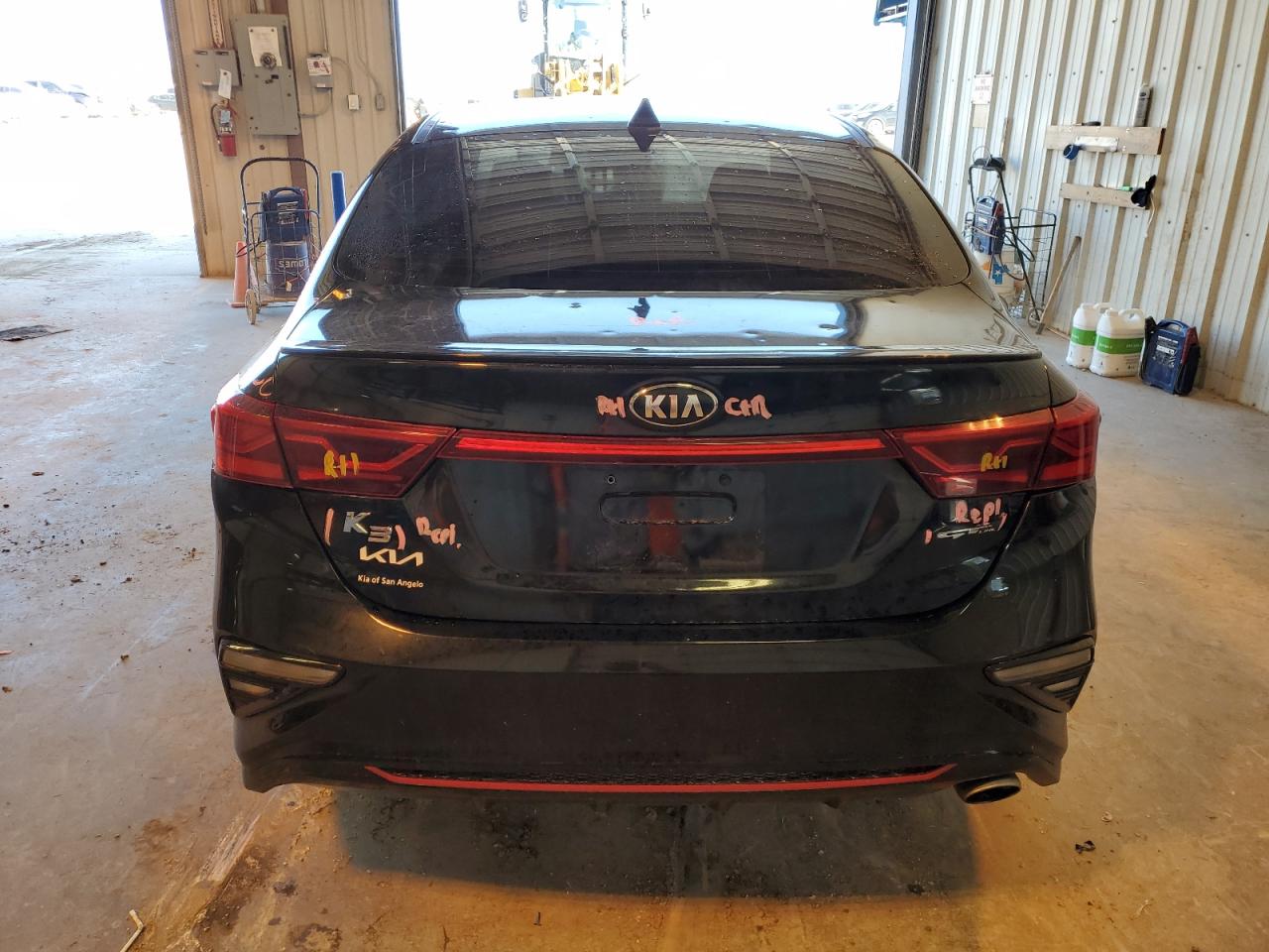 2021 KIA Forte VIN 3KPF34AD7ME375553 Copart auction photo, hail / minor dent/scratches damage thumbnail 6
