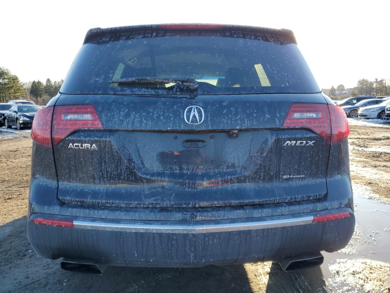 2011 Acura MDX VIN 2HNYD2H67BH515842 Copart auction photo, rear end damage thumbnail 6