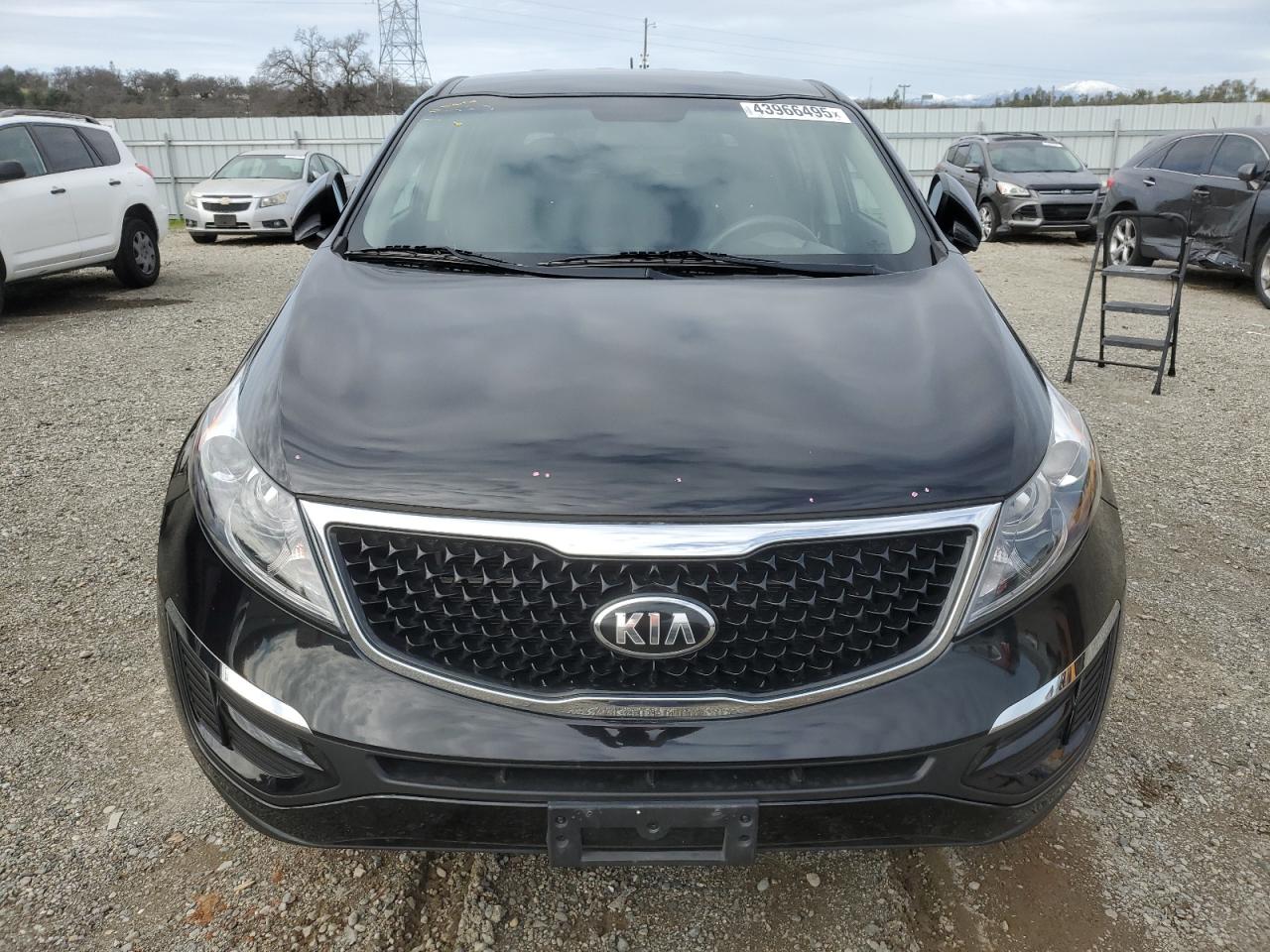 2014 KIA Sportage VIN KNDPBCAC9E7553800 Copart auction photo, undercarriage / rear end damage thumbnail 5