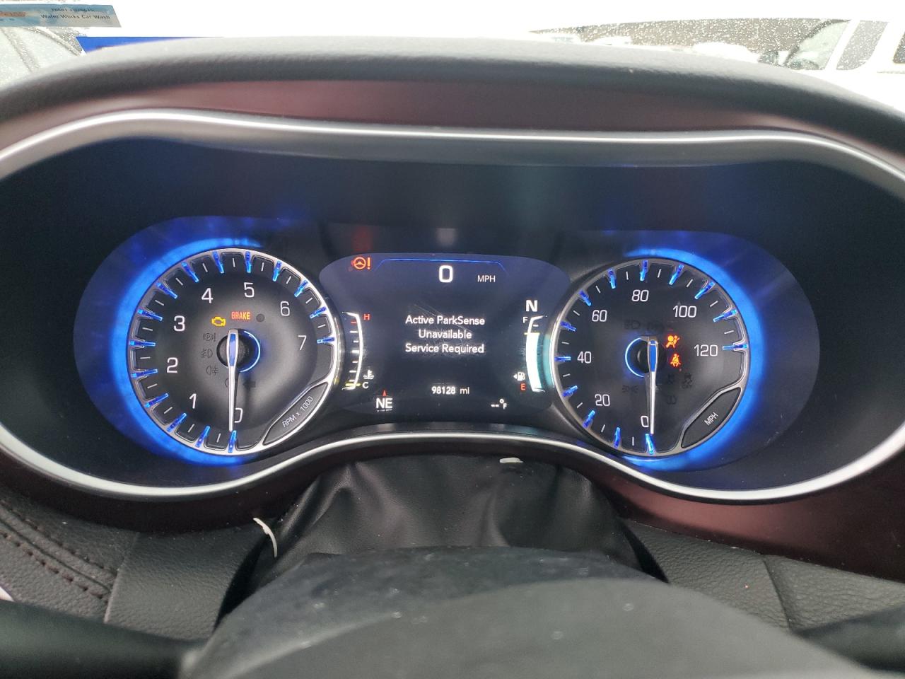 2017 Chrysler Pacifica VIN 2C4RC1GGXHR611243 Copart auction photo, front end / mechanical damage thumbnail 9