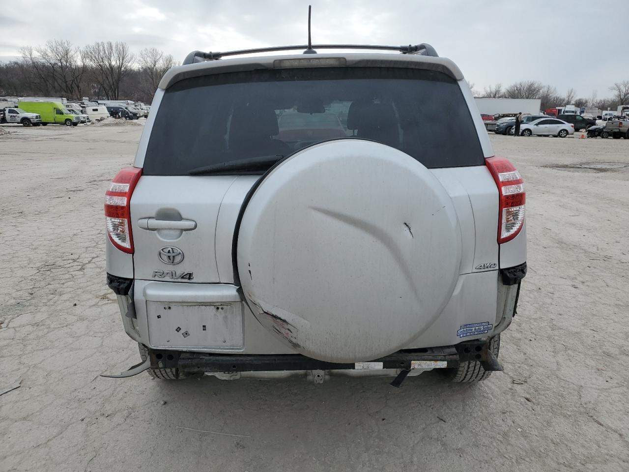 2011 Toyota RAV 4 VIN 2T3BF4DV5BW167070 Copart auction photo, all over / undercarriage damage thumbnail 6