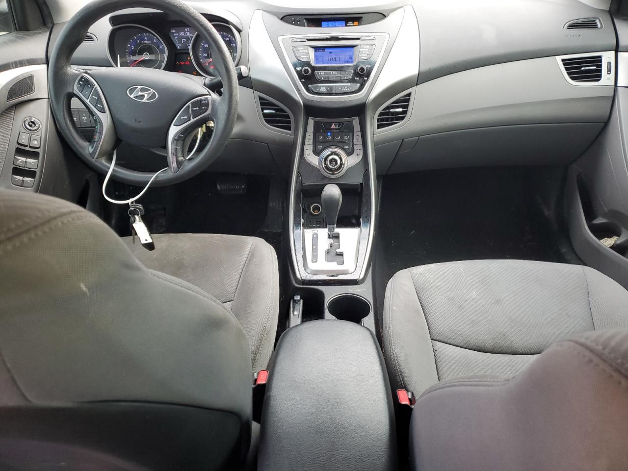 2013 Hyundai Elantra VIN KMHDH4AE8DU755919 Copart auction photo, front end damage thumbnail 8