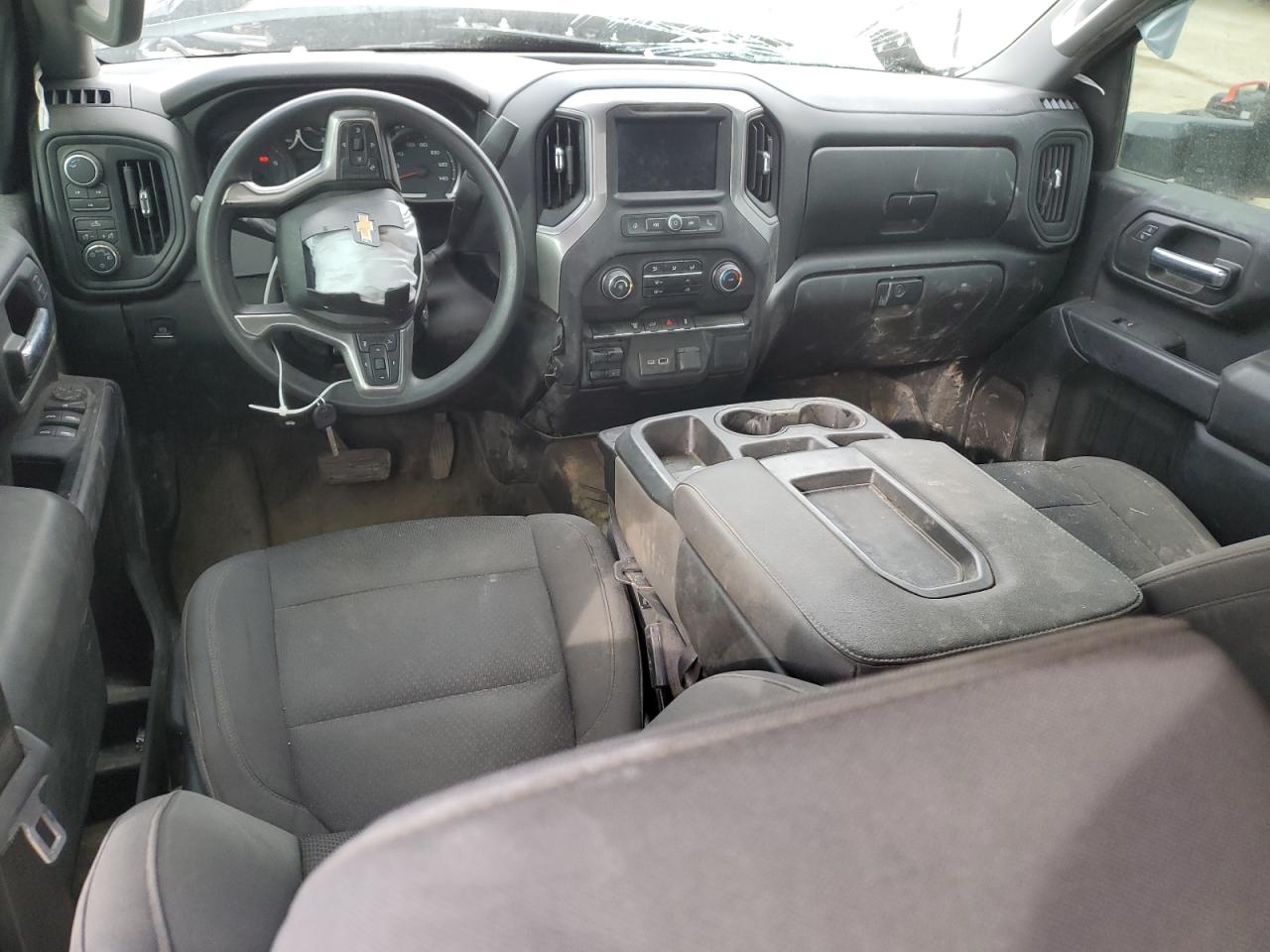 2022 Chevrolet Silverado VIN 1GC4YLEY7NF357447 Copart auction photo, front end damage thumbnail 8