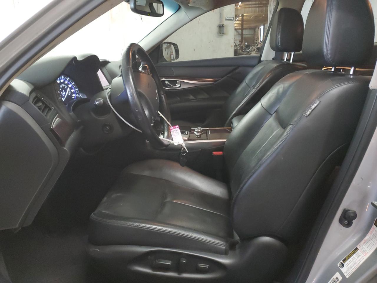 2017 Infiniti Q70 VIN JN1BY1PP4HM170797 Copart auction photo, side / front end damage thumbnail 7
