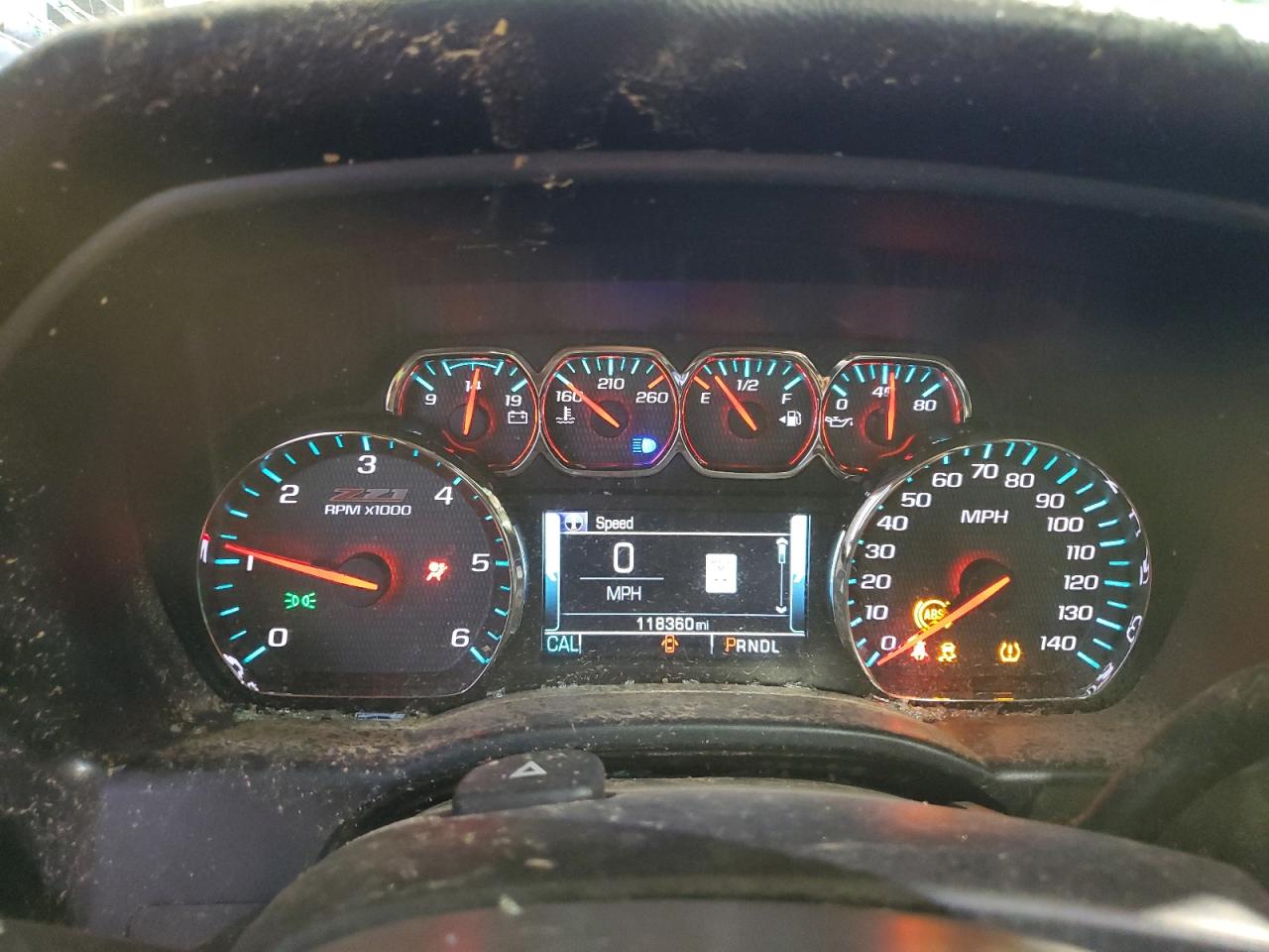 2018 Chevrolet Silverado VIN 3GCUKREC0JG601750 Copart auction photo, front end / side damage thumbnail 9