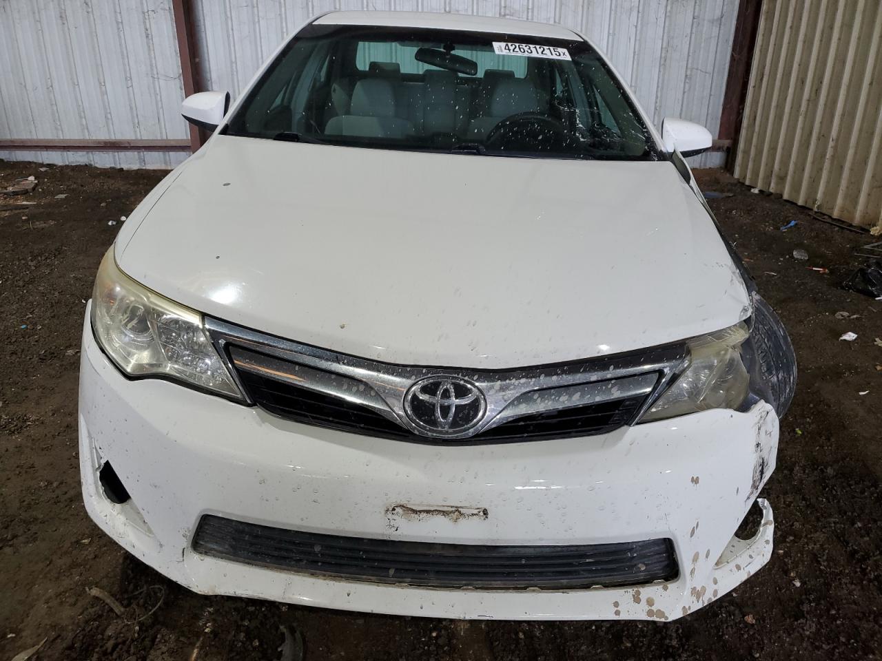 2014 Toyota Camry VIN 4T1BF1FK9EU398407 Copart auction photo, front end / rear end damage thumbnail 5