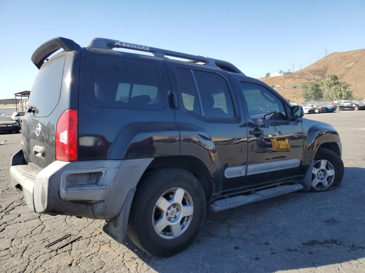 2006 Nissan XTerra VIN 5N1AN08U46C550432 Copart auction photo, side / front end damage thumbnail 3