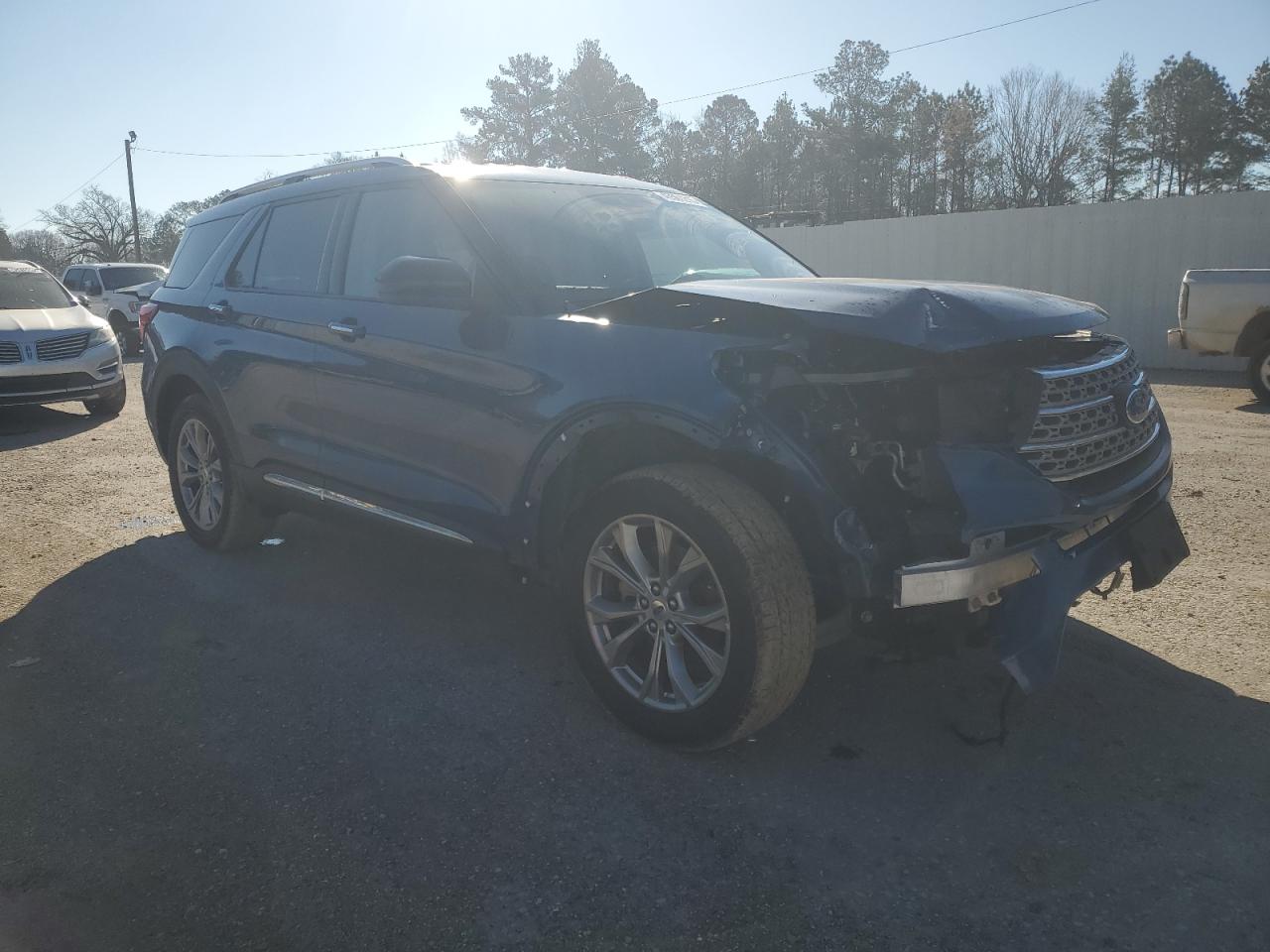 2023 Ford Explorer VIN 1FMSK8FH5PGA57662 Copart auction photo, front end damage thumbnail 4