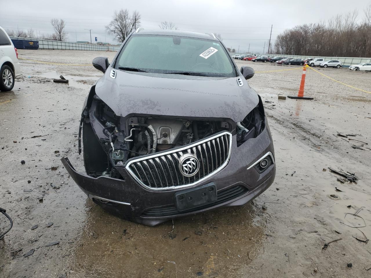 2017 Buick Envision VIN LRBFXBSA9HD000508 Copart auction photo, front end damage thumbnail 5