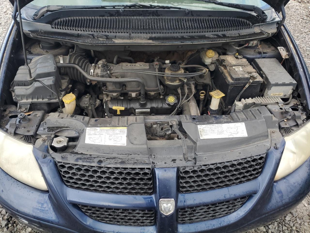 2003 Dodge Caravan VIN 2D4GP44L23R368246 Copart auction photo, rear end damage thumbnail 12