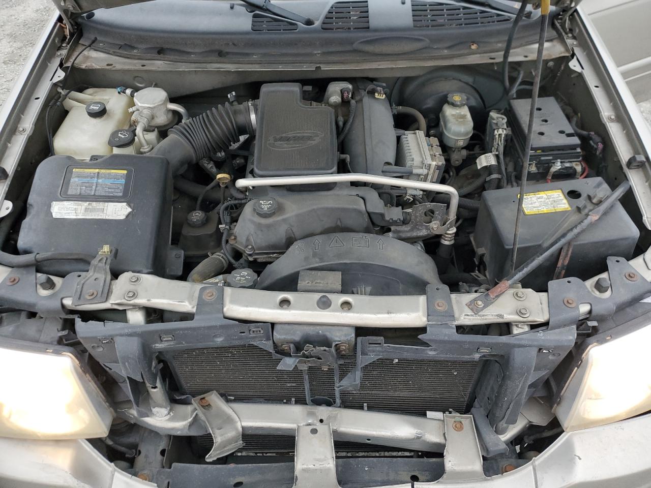 2003 GMC Envoy VIN 1GKDS13SX32386924 Copart auction photo, front end / rear end damage thumbnail 12