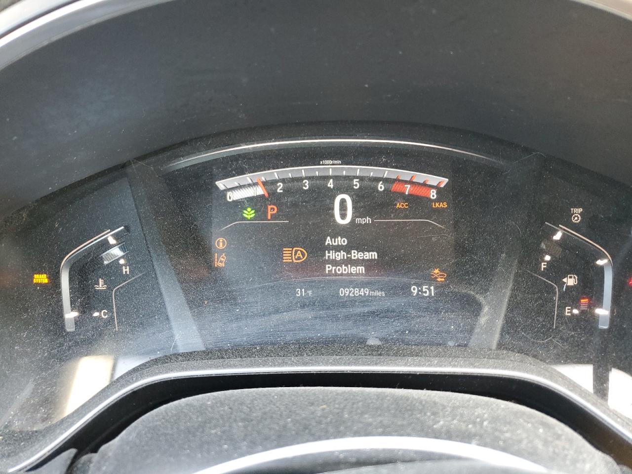 2018 Honda CR-V VIN 7FARW2H81JE053308 Copart auction photo, front end damage thumbnail 9