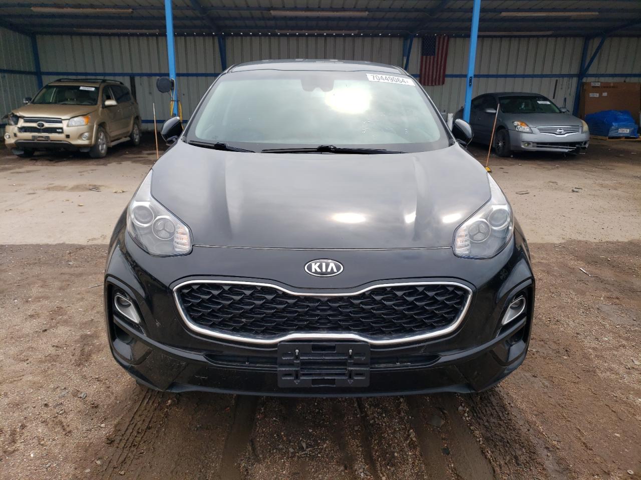 2020 KIA Sportage VIN KNDPMCAC2L7697860 Copart auction photo, vandalism damage thumbnail 5