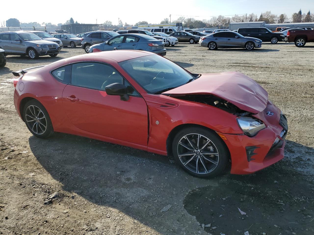 2018 Toyota GT86 VIN JF1ZNAE19J8701323 Copart auction photo, front end damage thumbnail 4