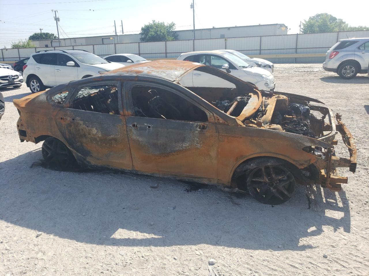 2013 Ford Fusion VIN 3FA6P0HR8DR104076 Copart auction photo, burn - engine / burn - interior damage thumbnail 4
