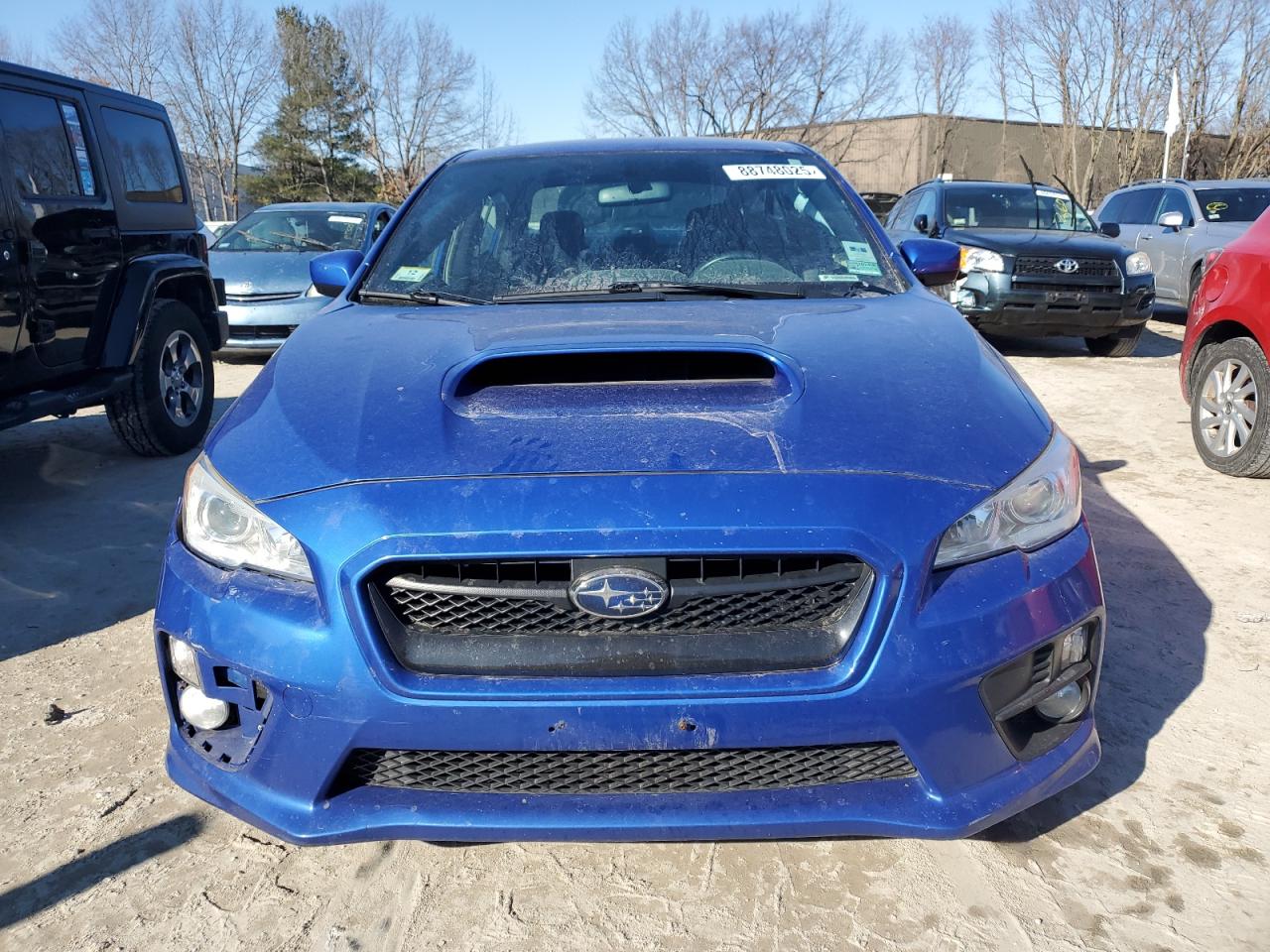 2015 Subaru WRX VIN JF1VA1D60F8814642 Copart auction photo, front end damage thumbnail 5
