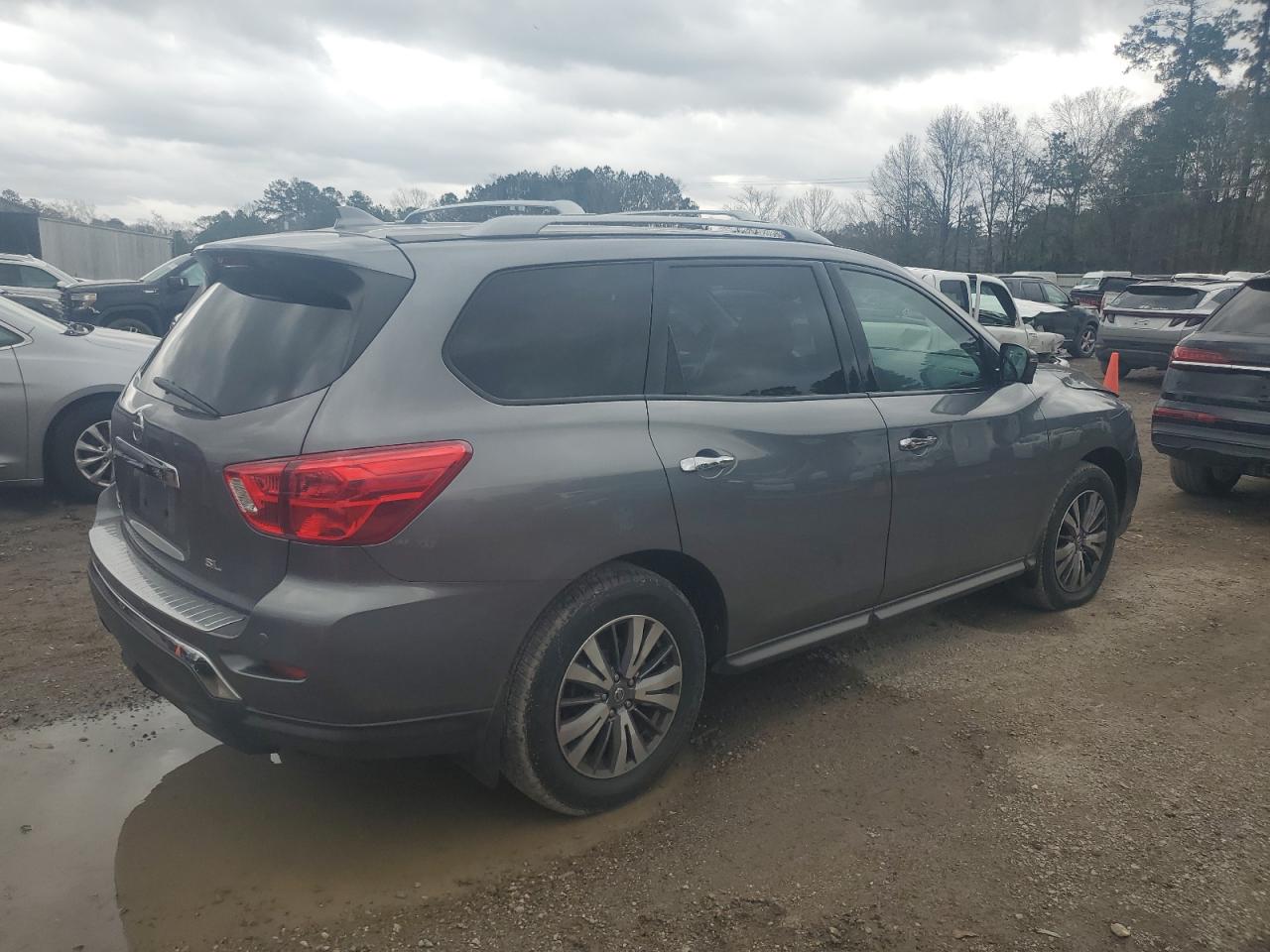 2020 Nissan Pathfinder VIN 5N1DR2CNXLC646400 Copart auction photo, front end damage thumbnail 3