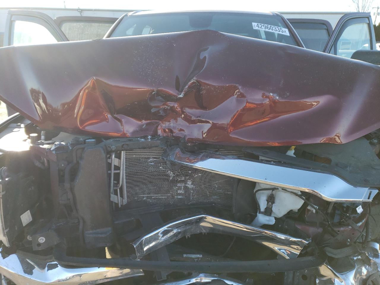 2021 RAM 1500 VIN 1C6SRFFT5MN701765 Copart auction photo, front end damage thumbnail 13