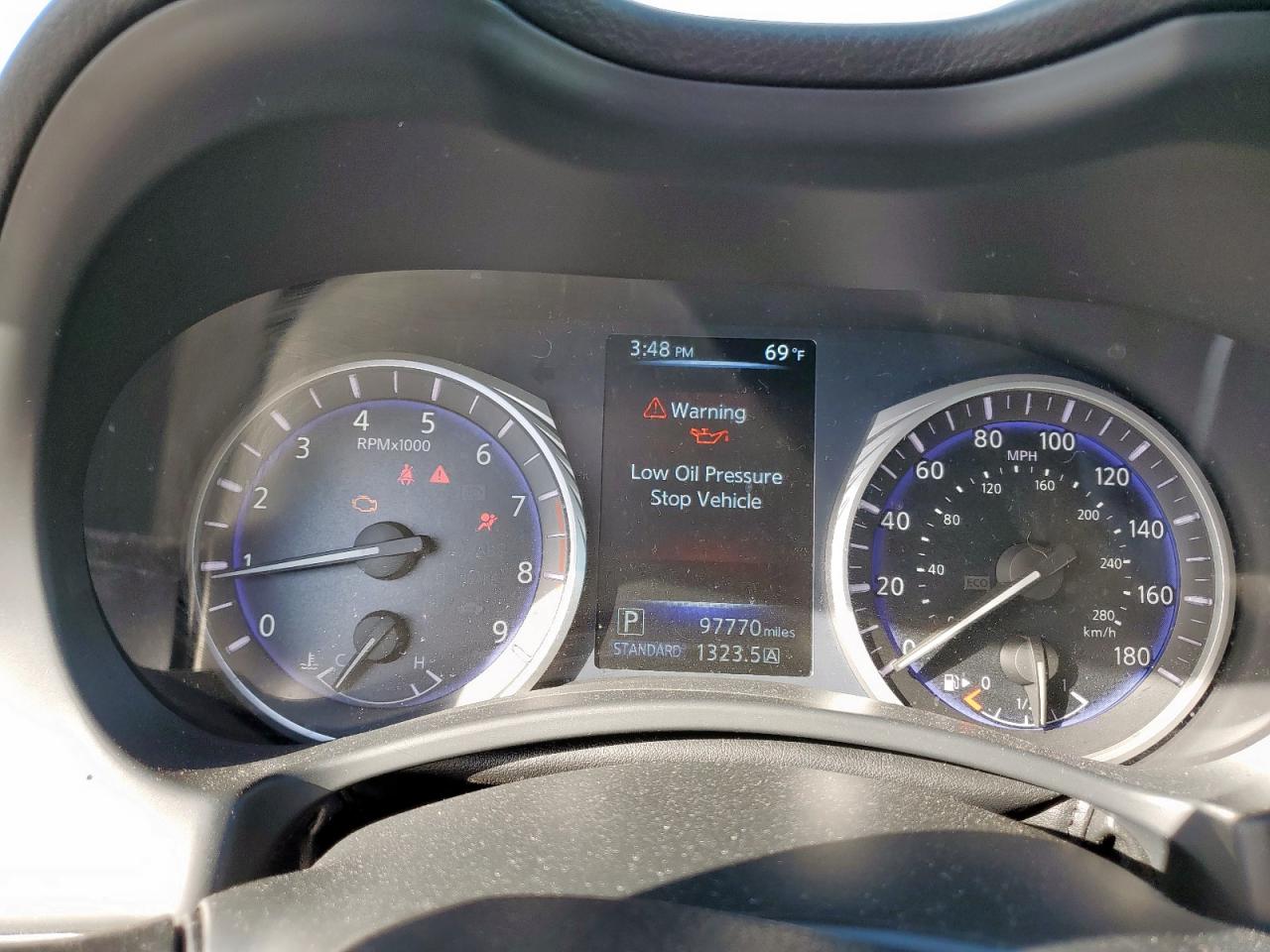 2017 Infiniti Q50 VIN JN1EV7AP9HM732114 Copart auction photo, front end damage thumbnail 9