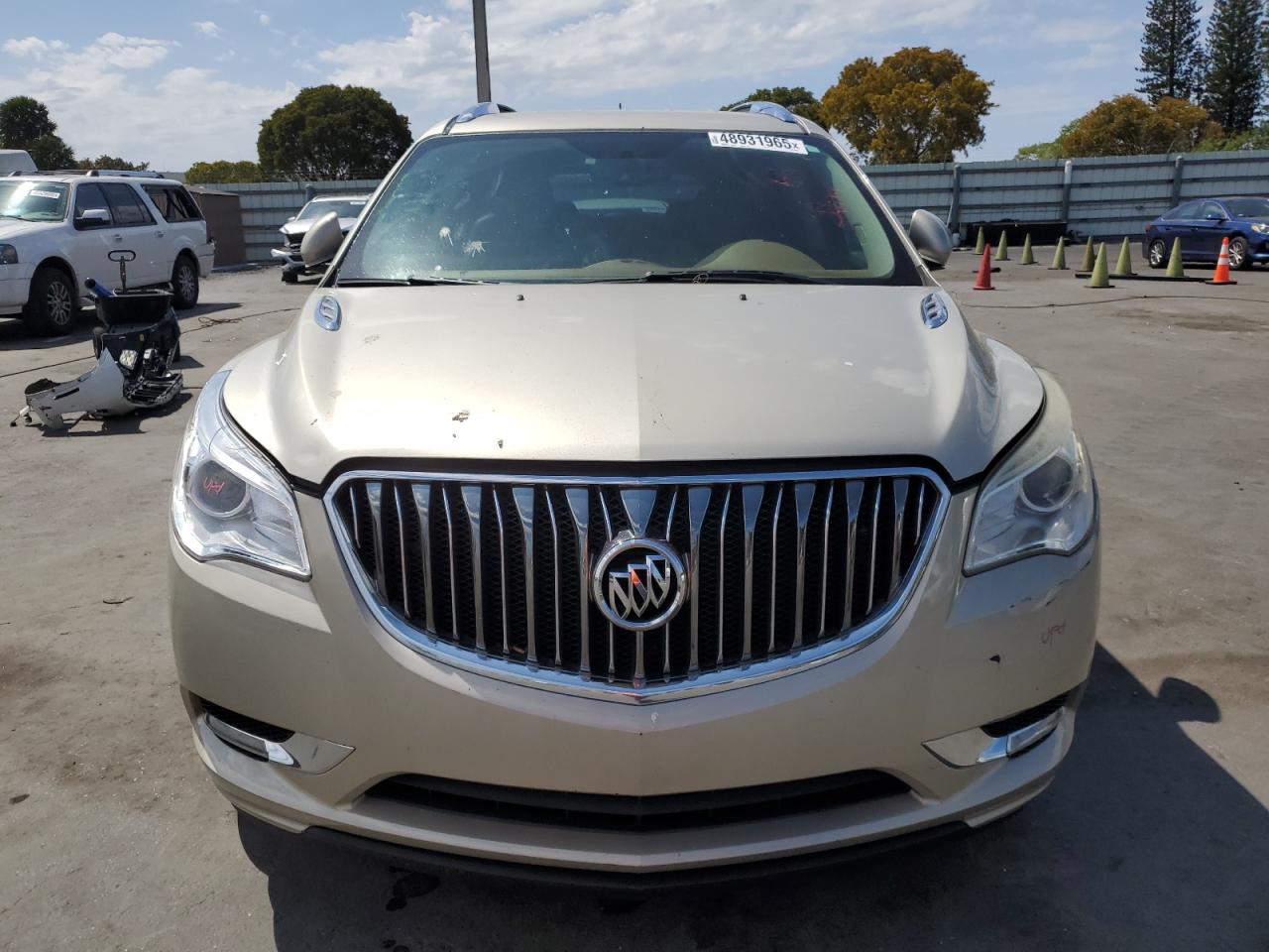 2016 Buick Enclave VIN 5GAKRBKD3GJ256780 Copart auction photo, rear end / minor dent/scratches damage thumbnail 5